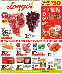 Flyer Longo's 21.08.2025 - 27.08.2025