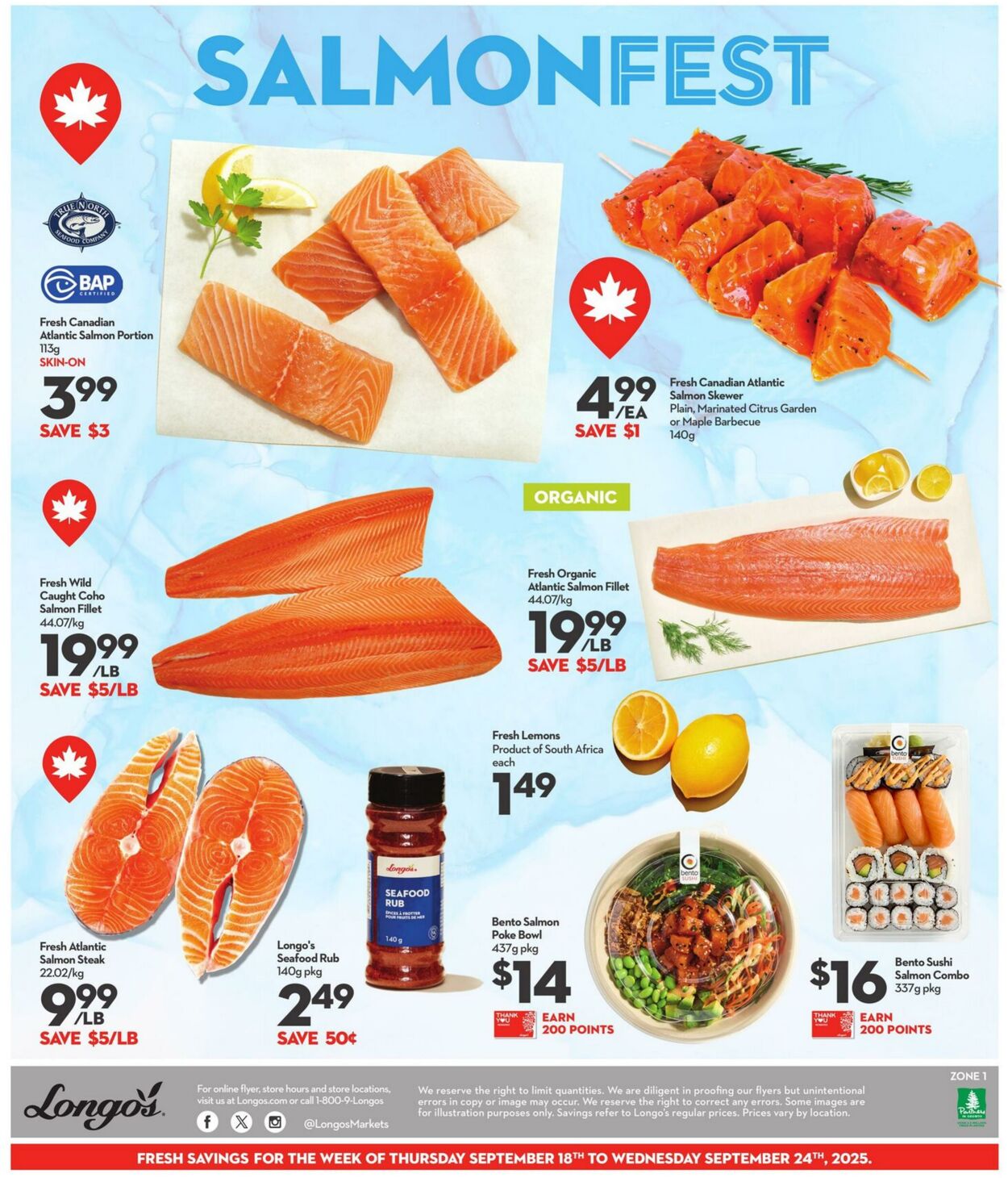 Flyer Longo's 18.09.2025 - 24.09.2025