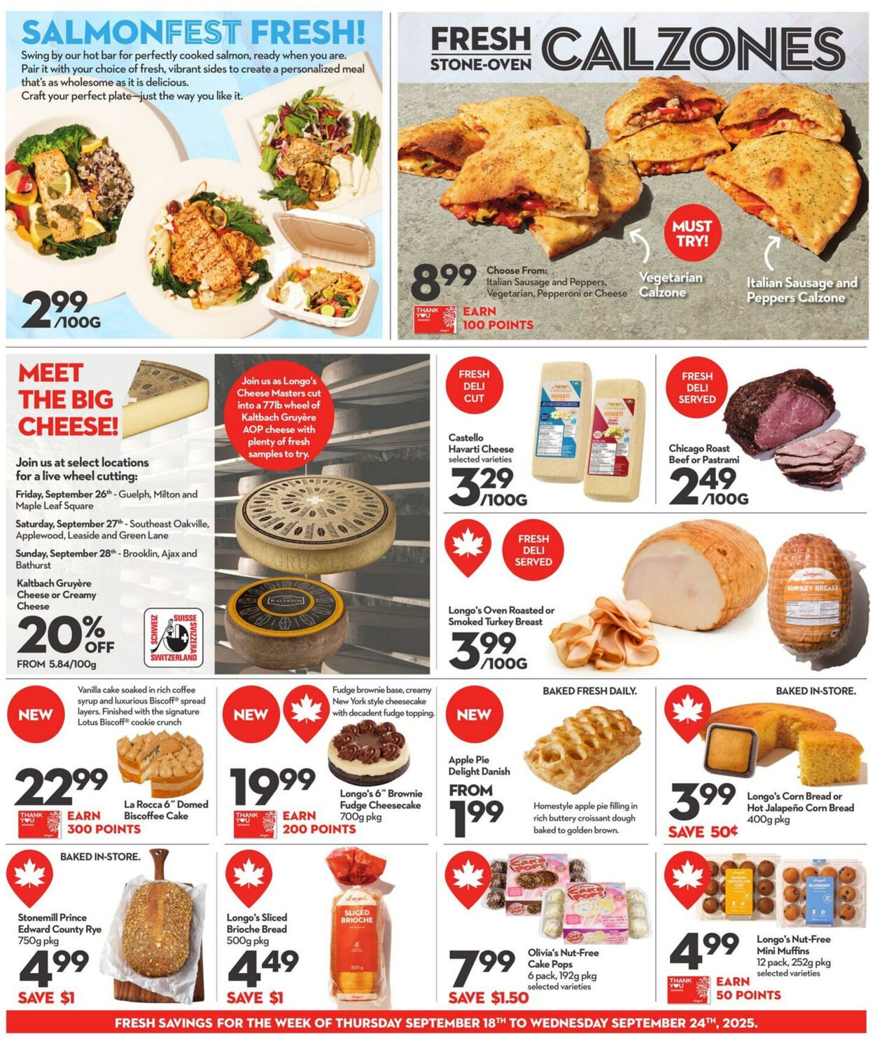 Flyer Longo's 18.09.2025 - 24.09.2025