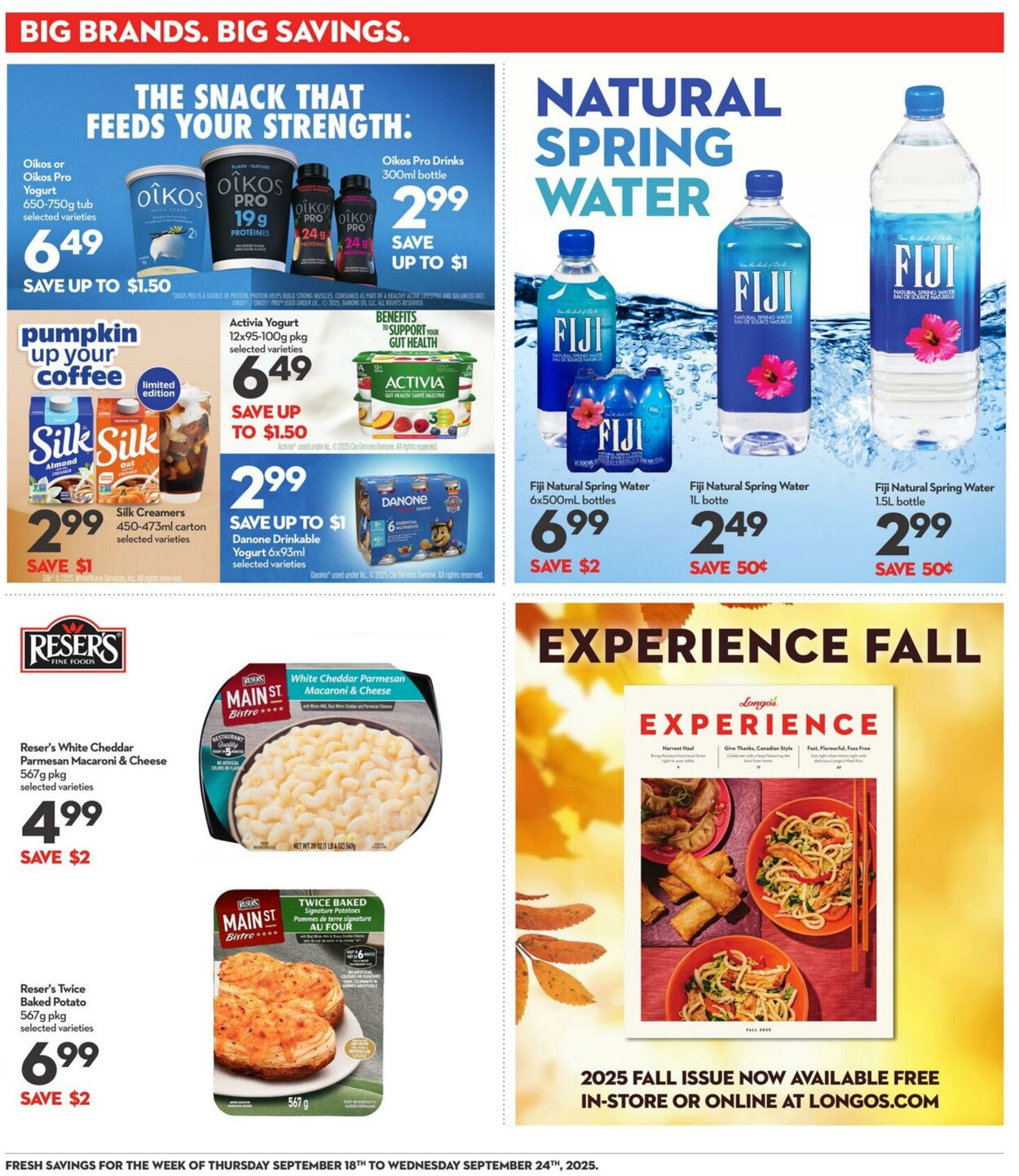 Flyer Longo's 18.09.2025 - 24.09.2025