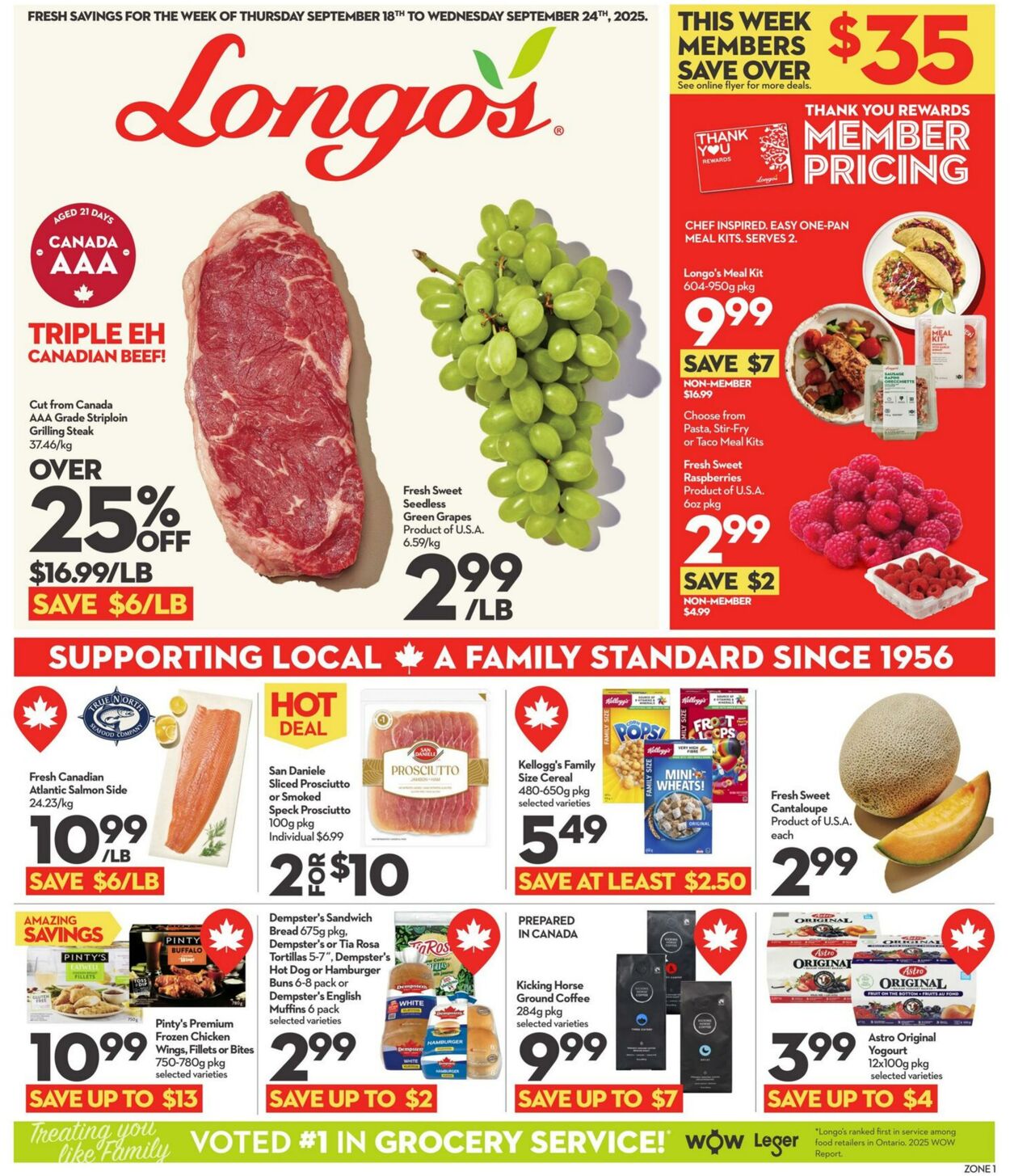 Flyer Longo's 18.09.2025 - 24.09.2025
