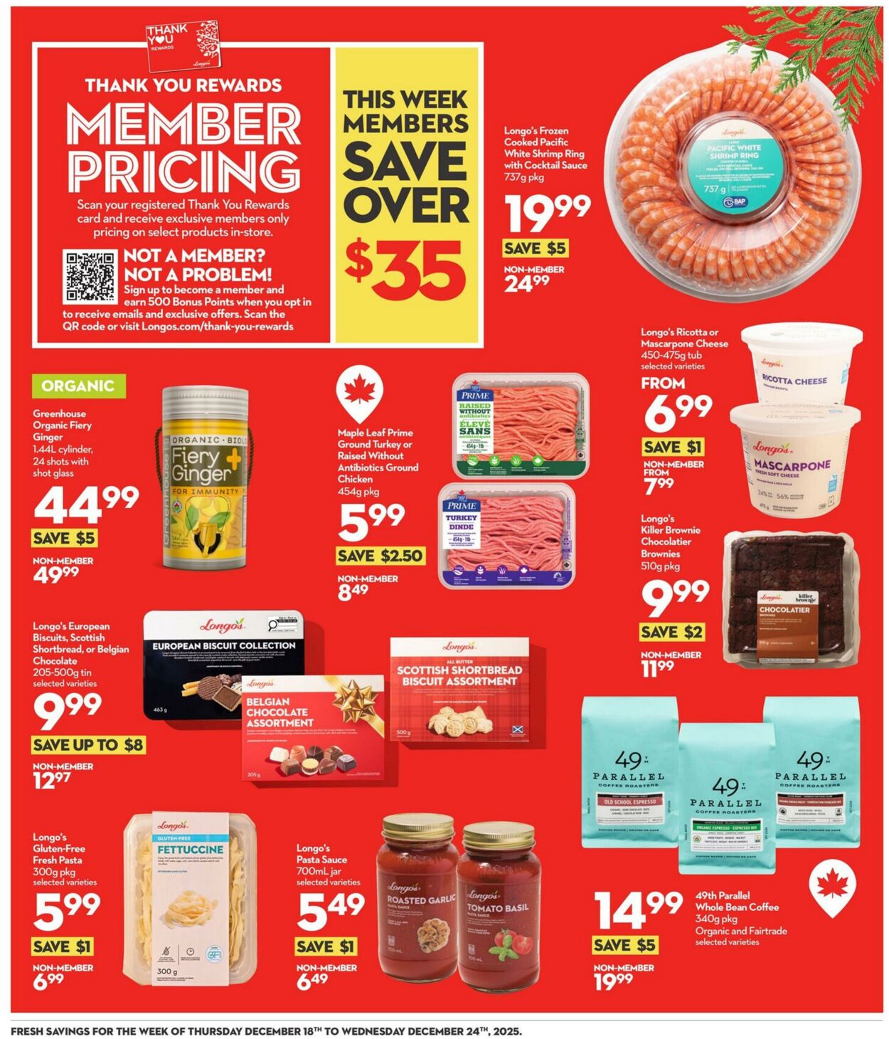 Flyer Longo's 18.12.2025 - 24.12.2025