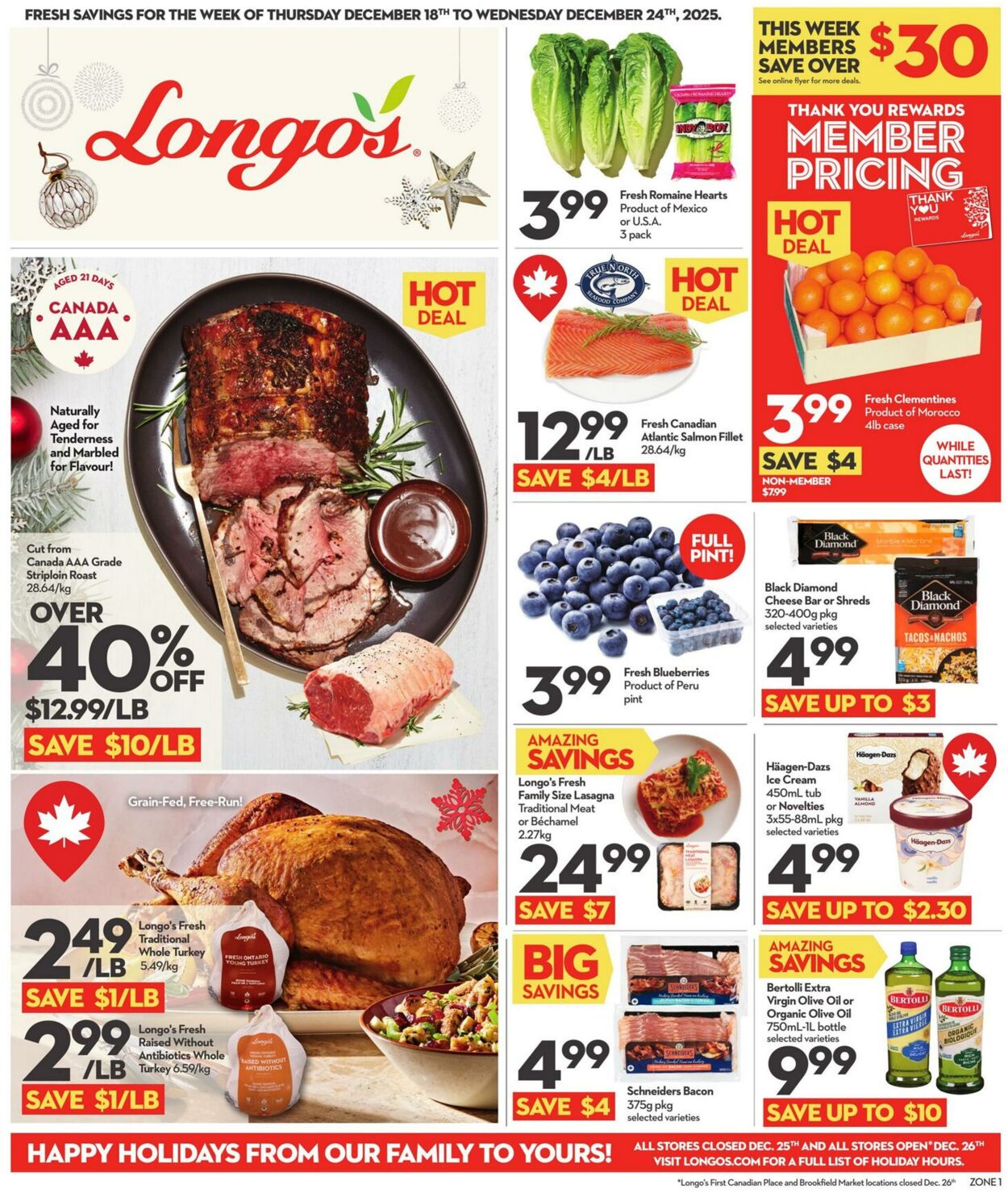Flyer Longo's 18.12.2025 - 24.12.2025