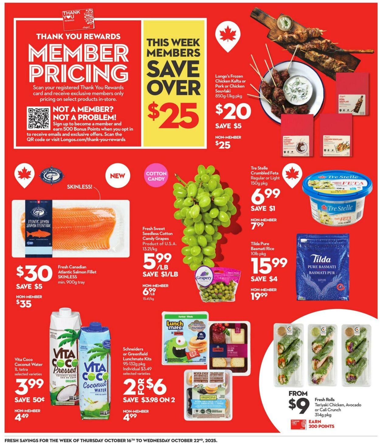 Flyer Longo's 16.10.2025 - 22.10.2025