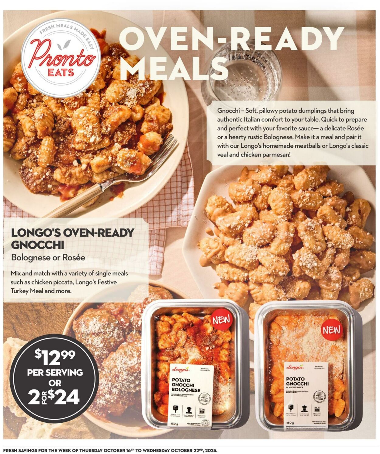 Flyer Longo's 16.10.2025 - 22.10.2025