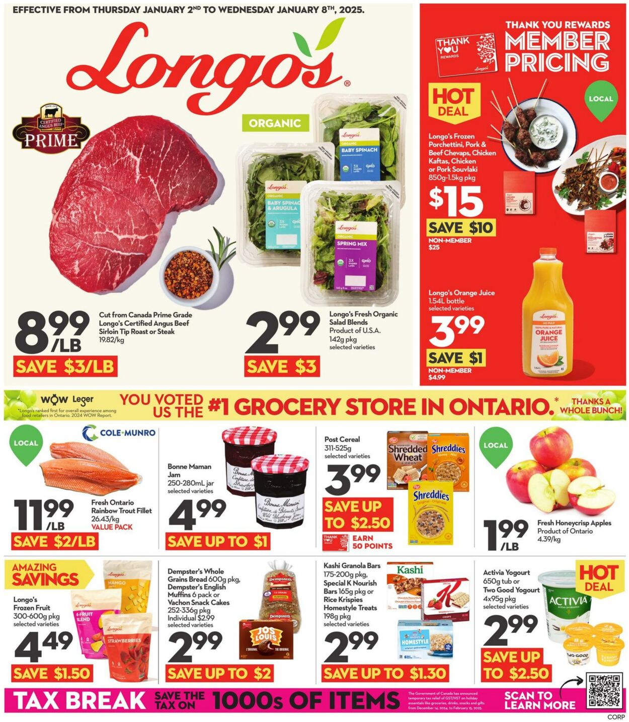 Longo's Promotional flyers