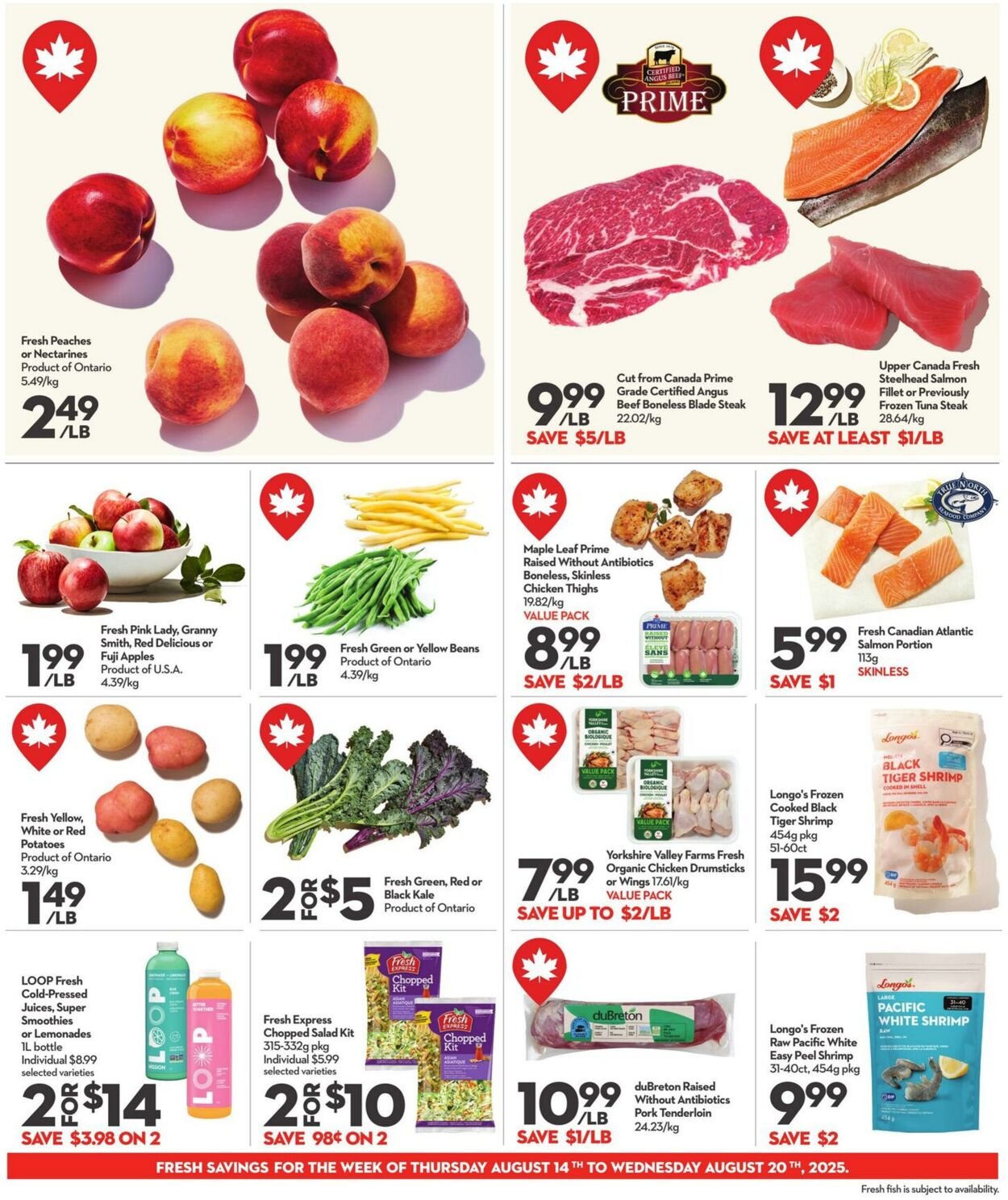 Flyer Longo's 14.08.2025 - 20.08.2025