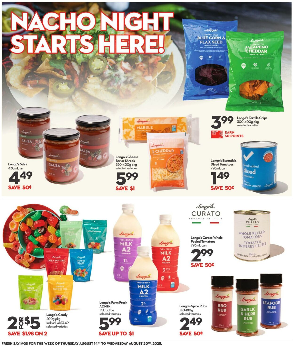Flyer Longo's 14.08.2025 - 20.08.2025