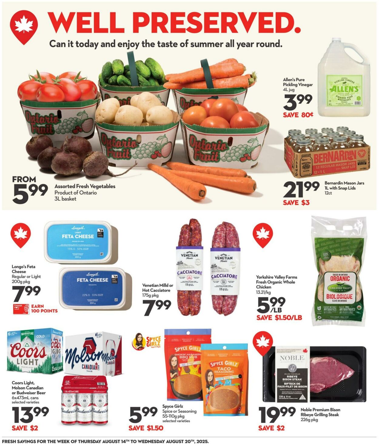 Flyer Longo's 14.08.2025 - 20.08.2025