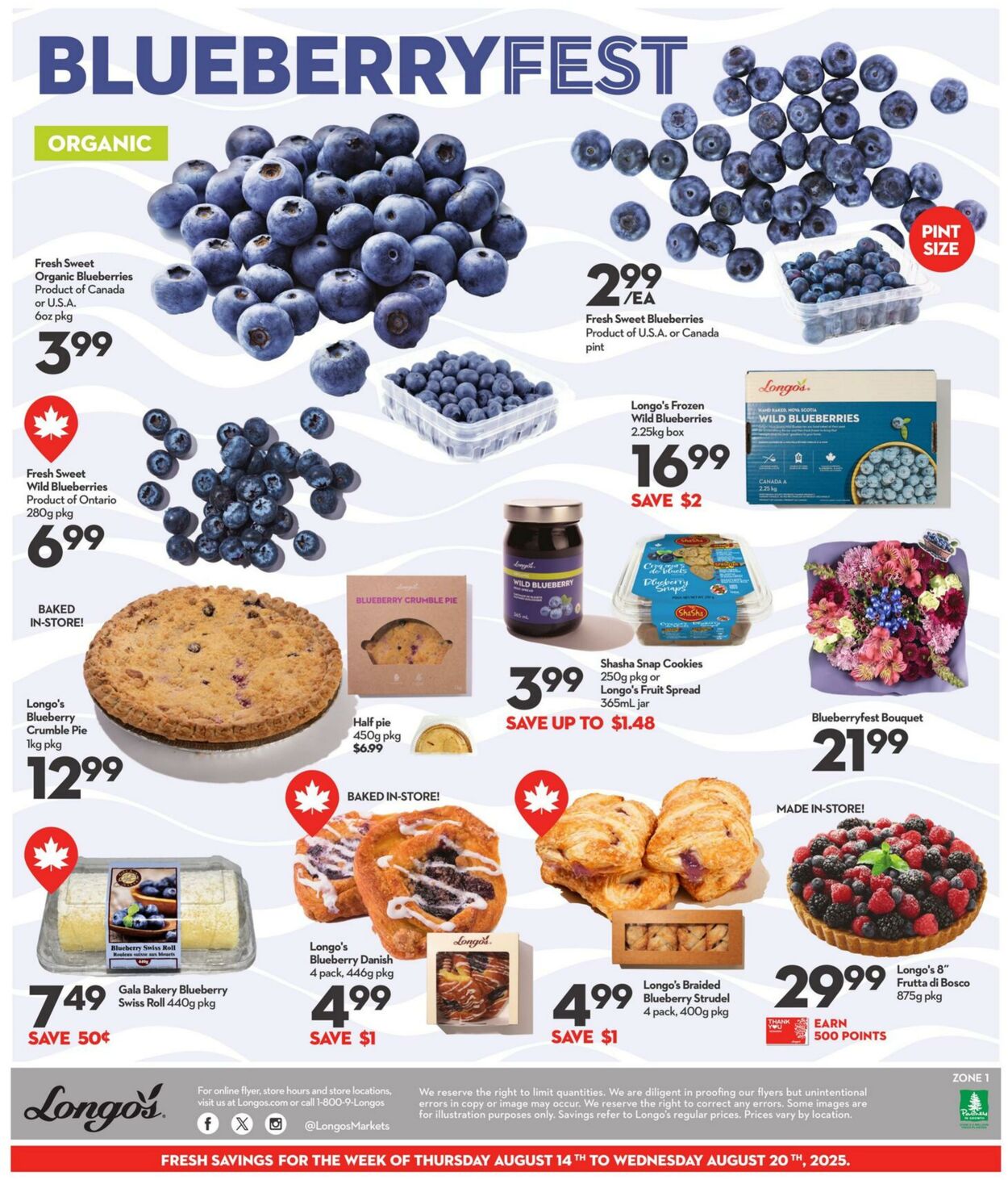 Flyer Longo's 14.08.2025 - 20.08.2025