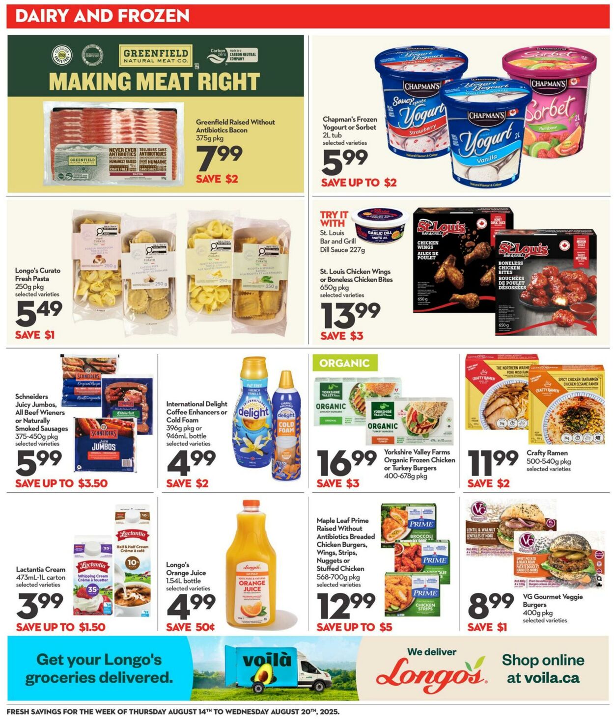 Flyer Longo's 14.08.2025 - 20.08.2025