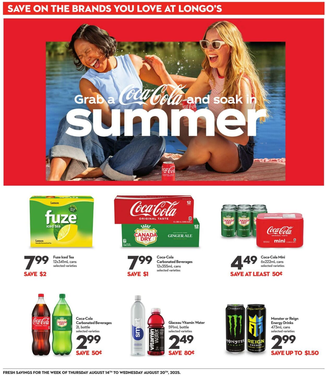 Flyer Longo's 14.08.2025 - 20.08.2025