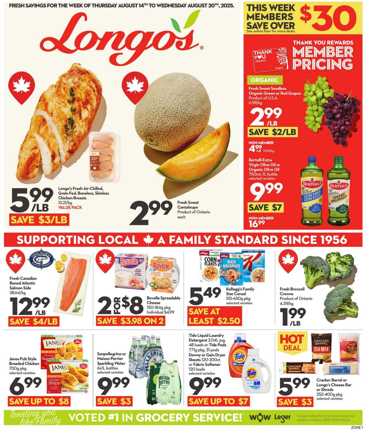 Flyer Longo's 14.08.2025 - 20.08.2025