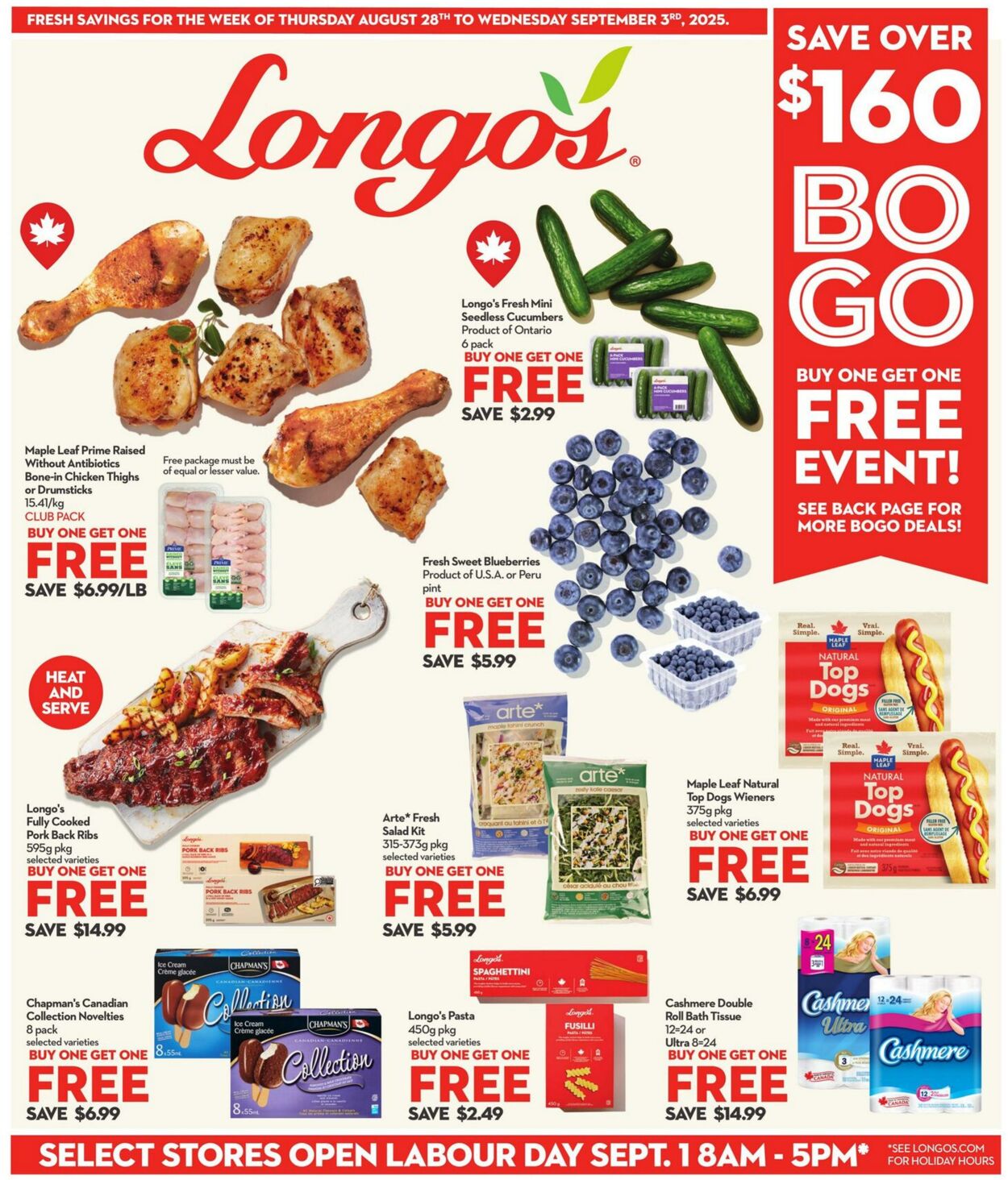 Flyer Longo's 28.08.2025 - 03.09.2025
