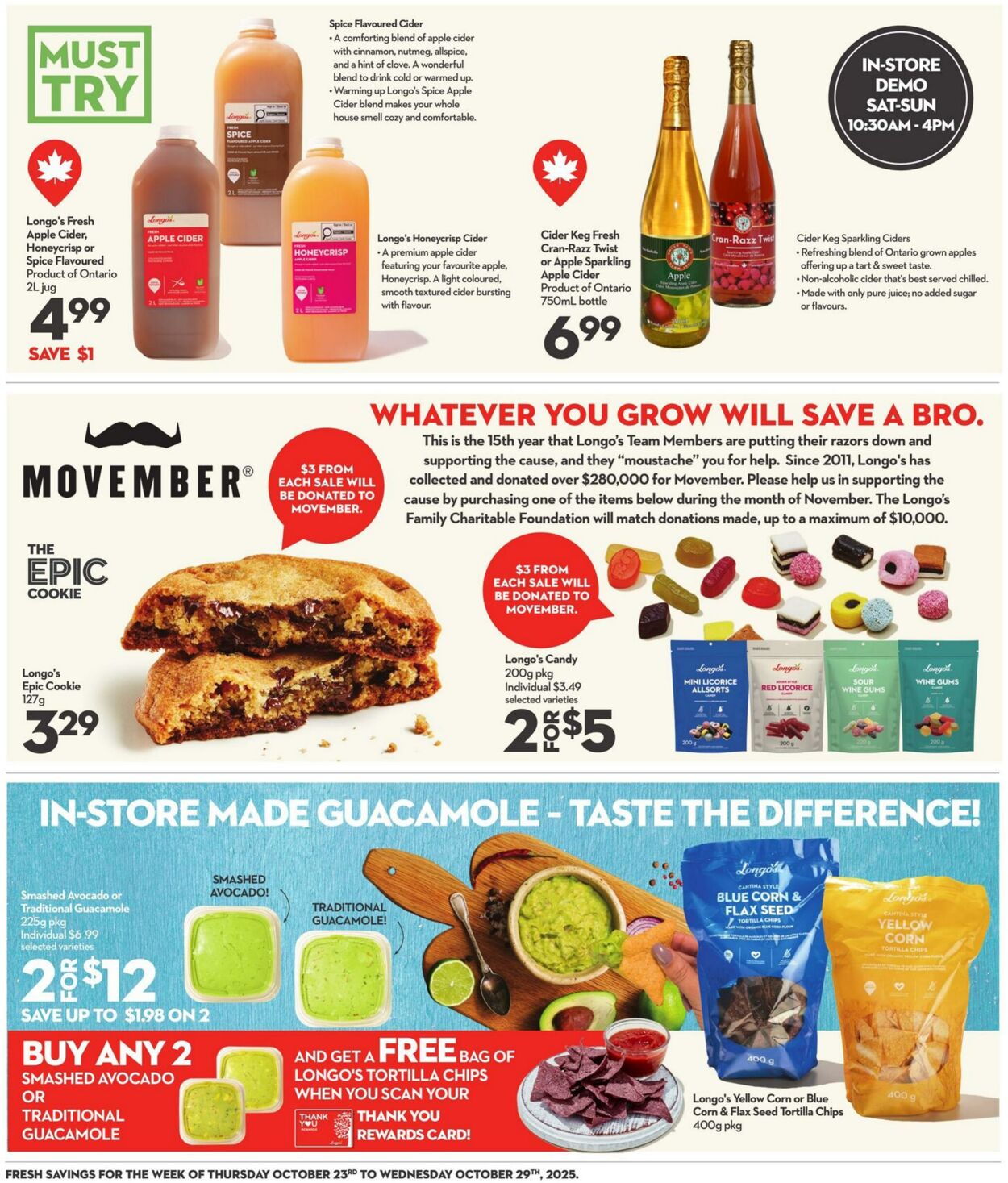 Flyer Longo's 23.10.2025 - 29.10.2025