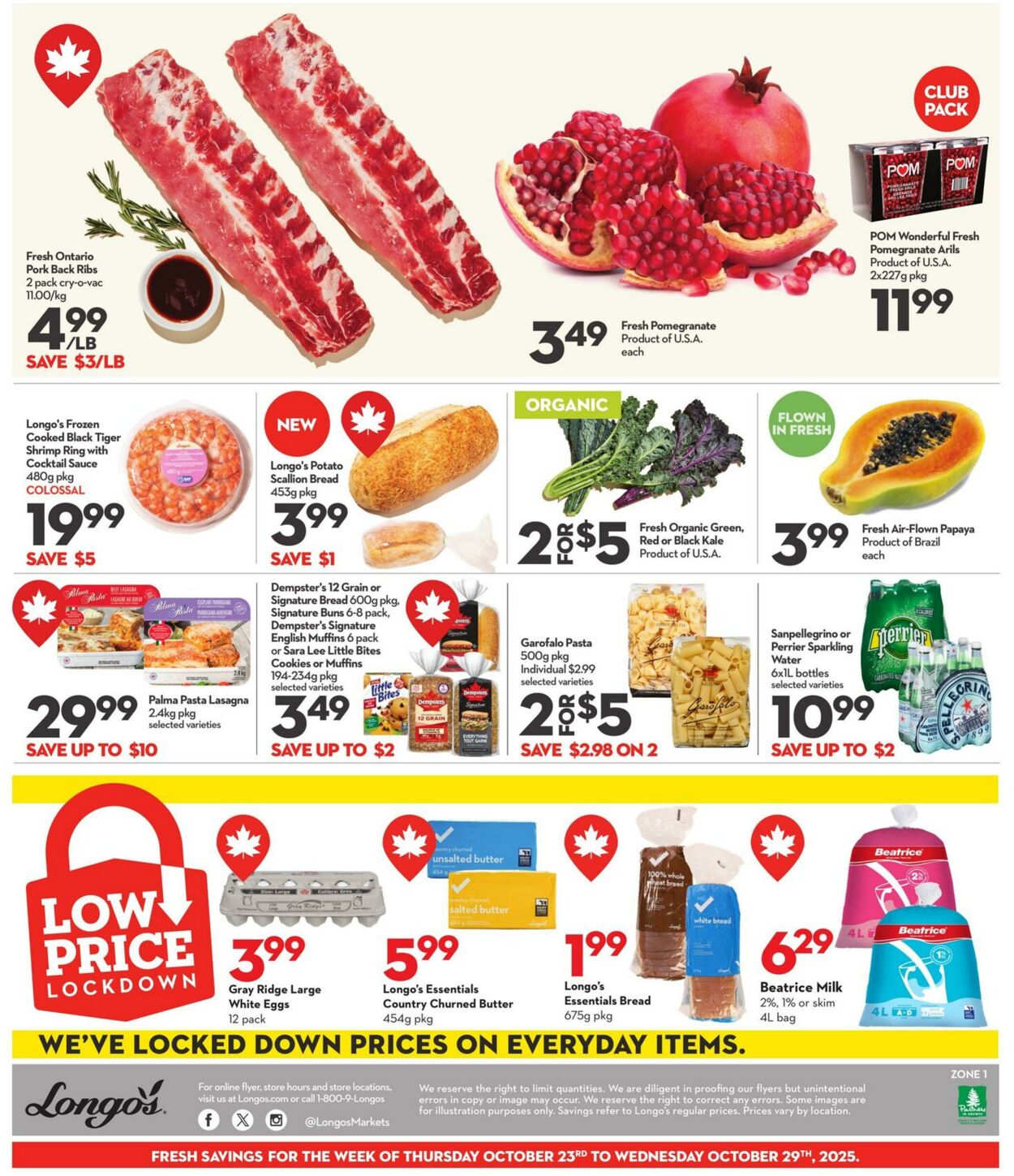 Flyer Longo's 23.10.2025 - 29.10.2025