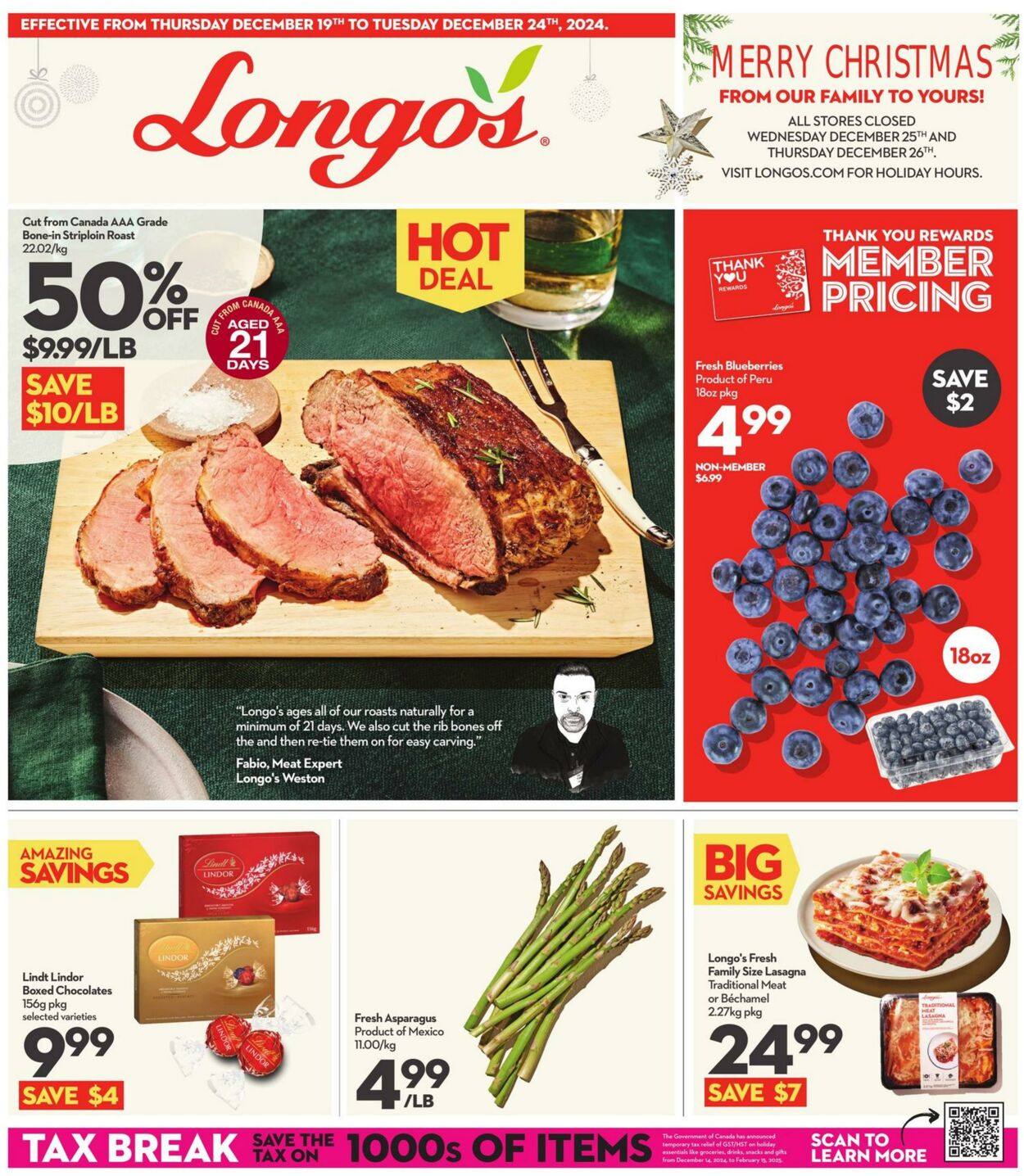 Longo's Promotional flyers