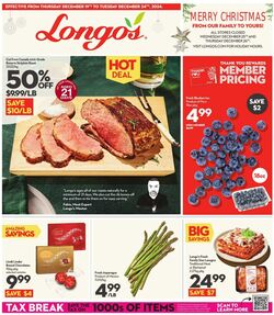 Flyer Longo's 19.12.2024 - 25.12.2024