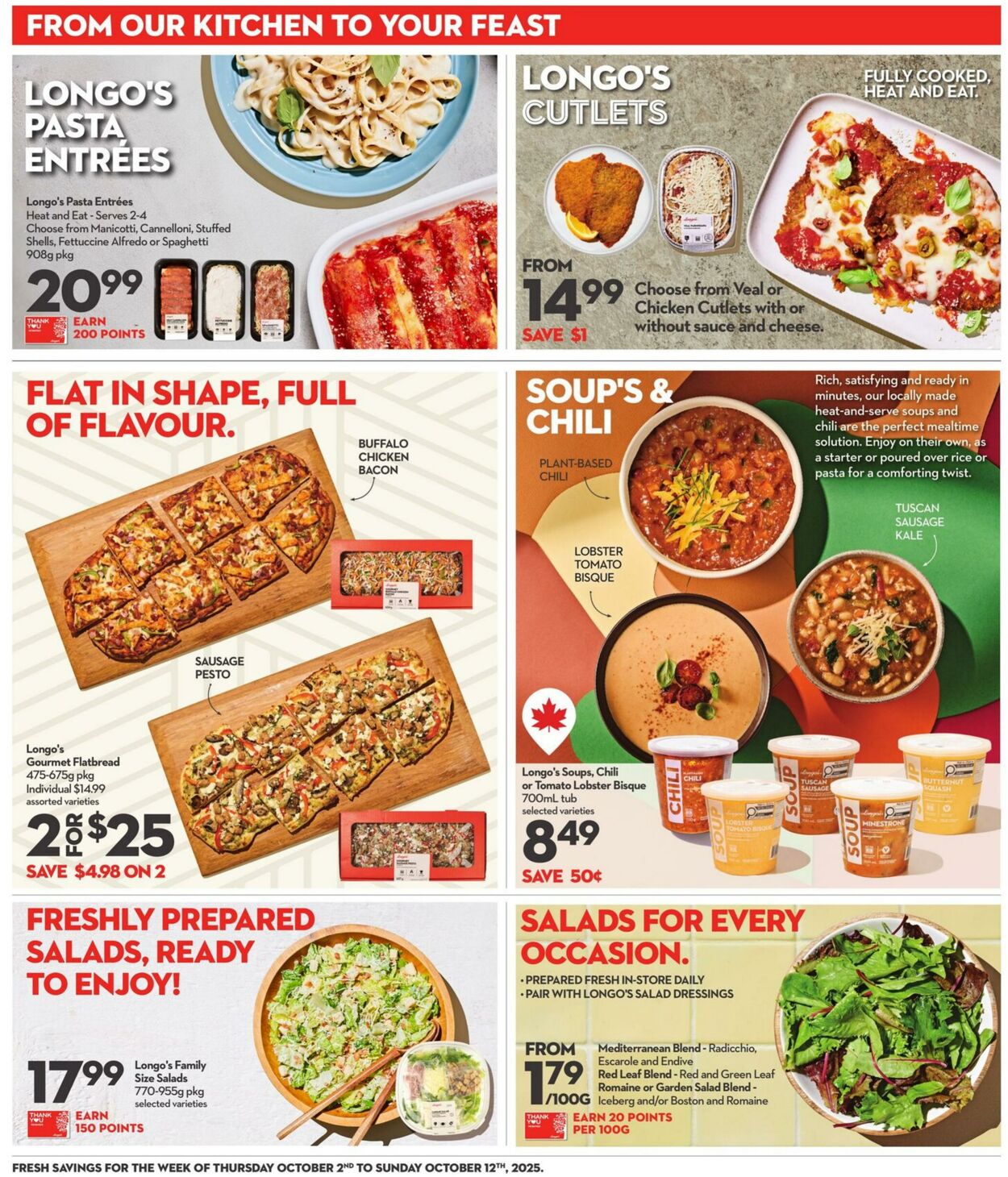 Flyer Longo's 02.10.2025 - 12.10.2025