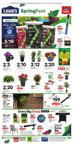 Flyer Lowe's 09.04.2026 - 22.04.2026