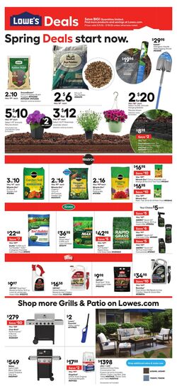 Flyer Lowe's 05.03.2026 - 18.03.2026