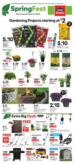 Flyer Lowe's 05.02.2026 - 18.02.2026