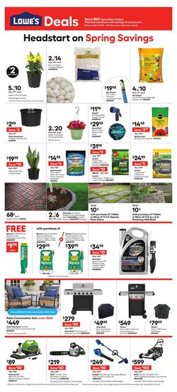 Flyer Lowe's 19.02.2026 - 04.03.2026