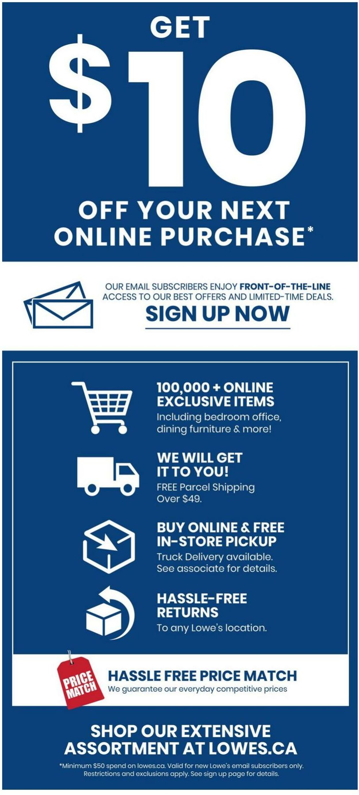 Flyer Lowe's 29.06.2023 - 05.07.2023