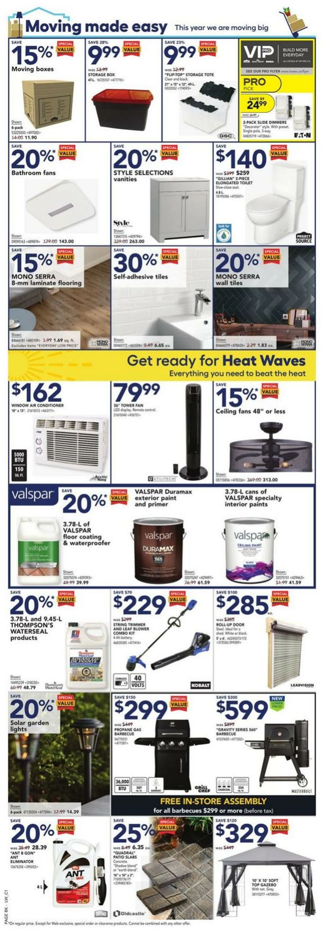 Flyer Lowe's 29.06.2023 - 05.07.2023