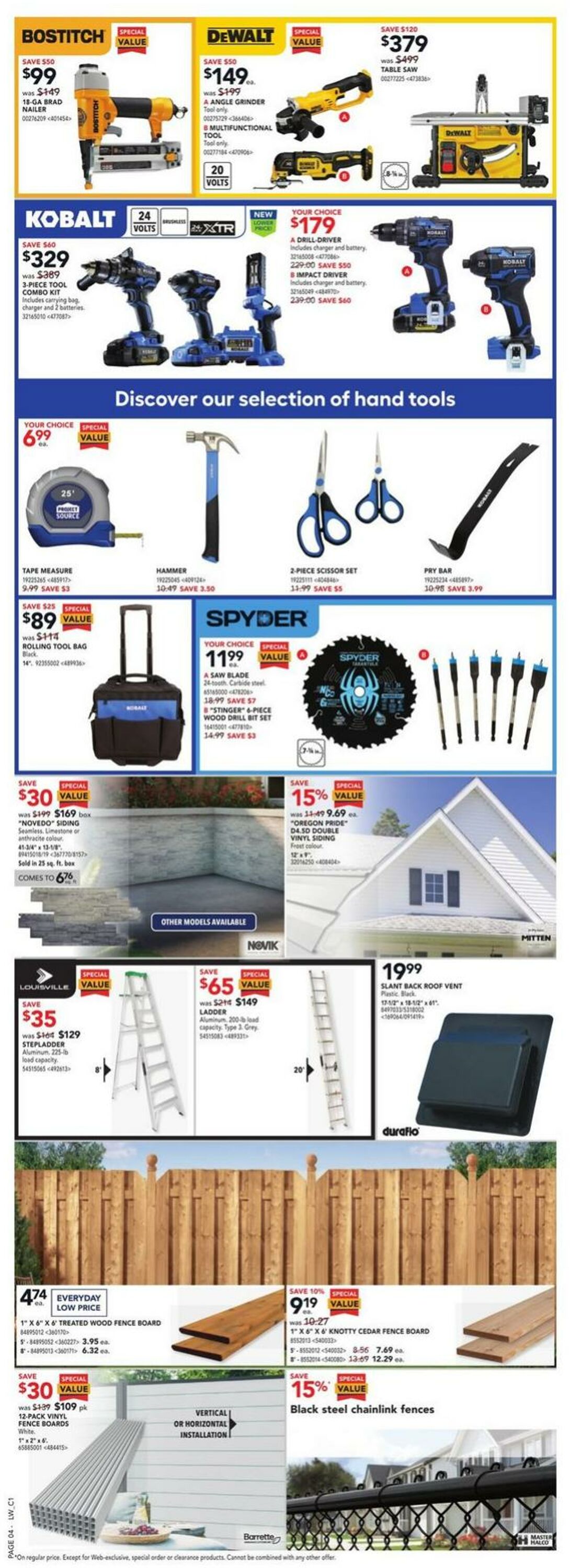 Flyer Lowe's 29.06.2023 - 05.07.2023