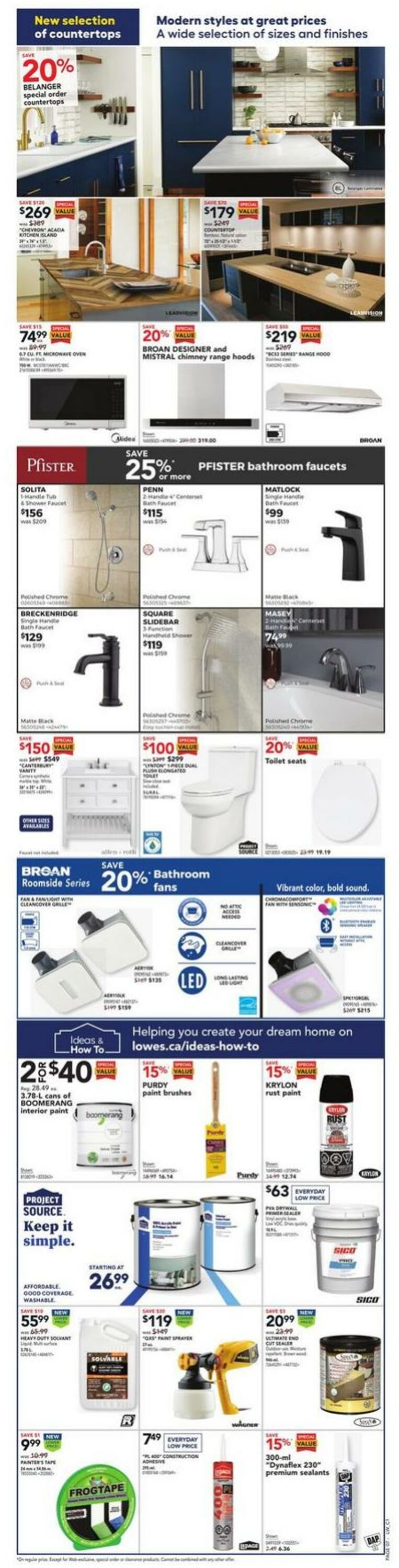 Flyer Lowe's 29.06.2023 - 05.07.2023