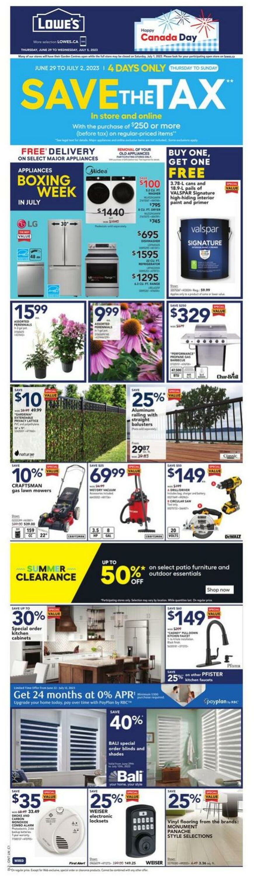 Flyer Lowe's 29.06.2023 - 05.07.2023