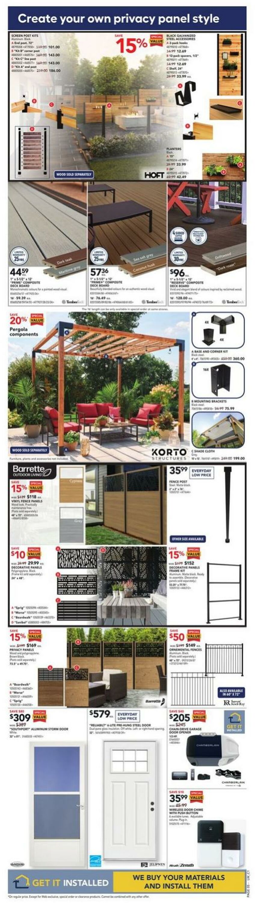 Flyer Lowe's 29.06.2023 - 05.07.2023