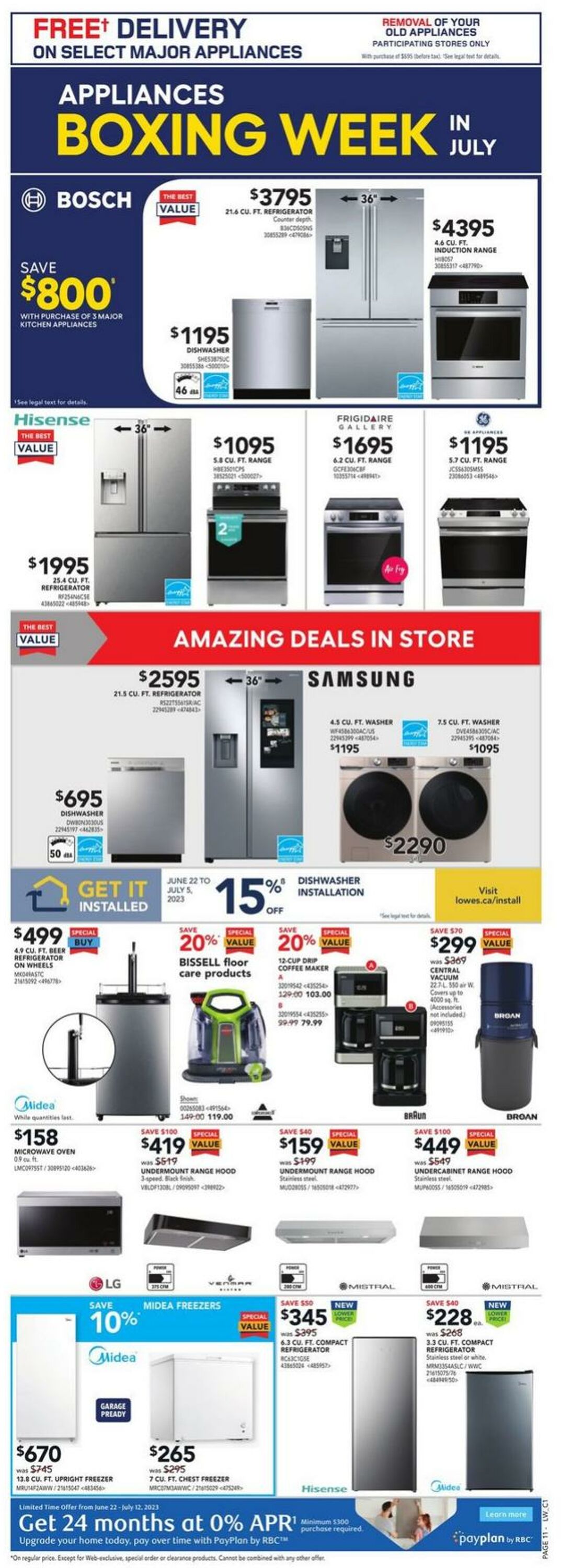 Flyer Lowe's 29.06.2023 - 05.07.2023