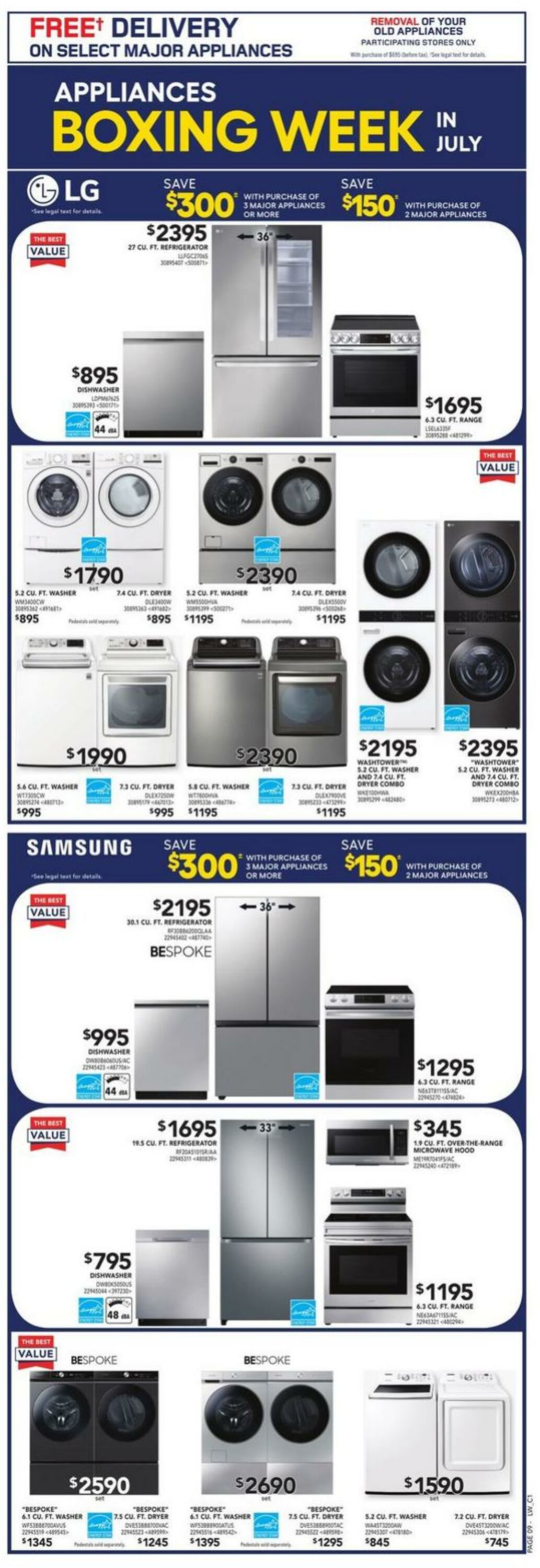 Flyer Lowe's 29.06.2023 - 05.07.2023