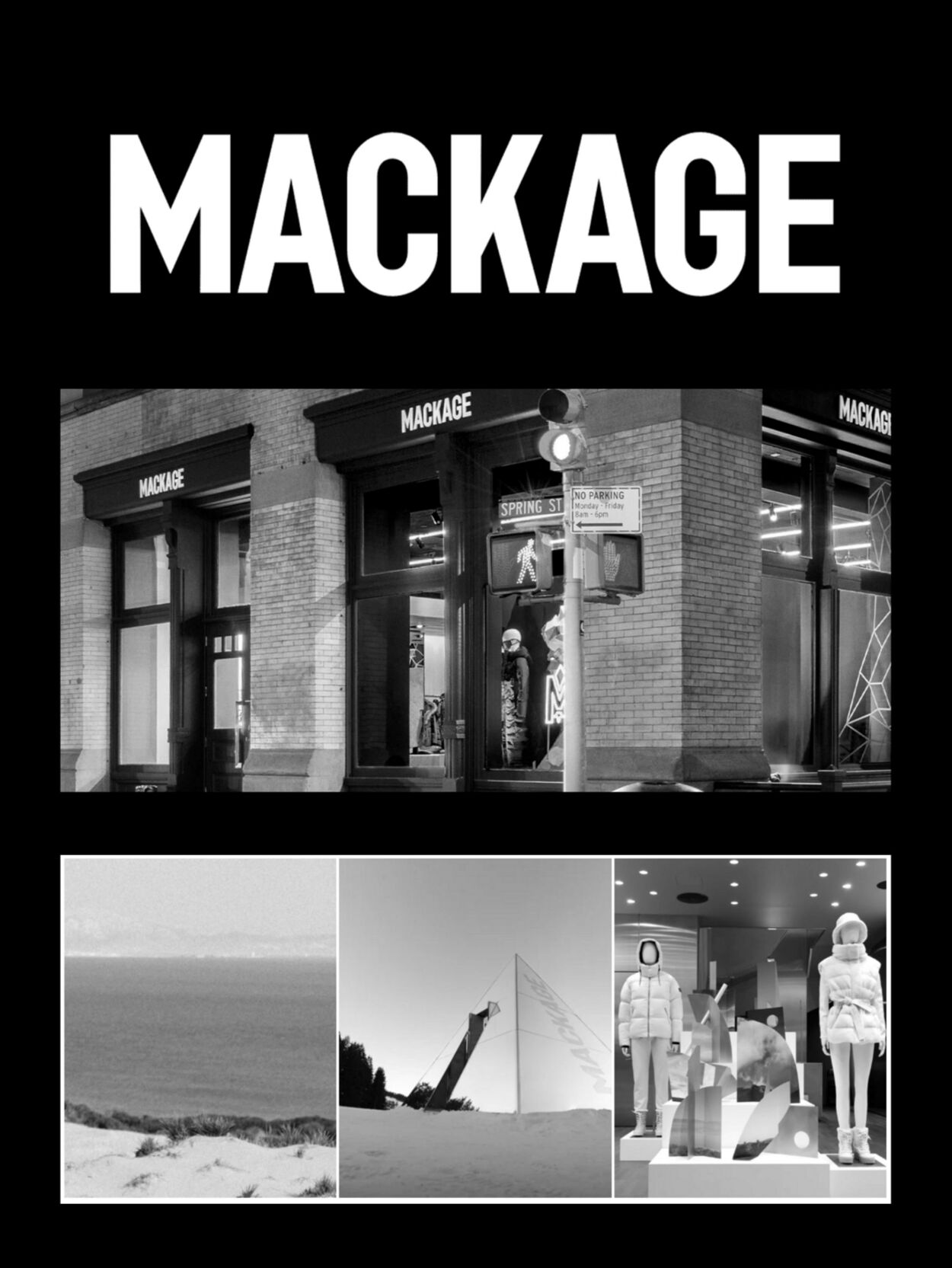Mackage Promotional flyers