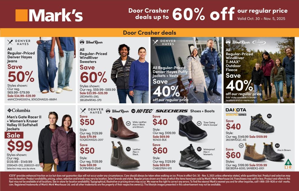 Flyer Mark's 30.10.2025 - 05.11.2025