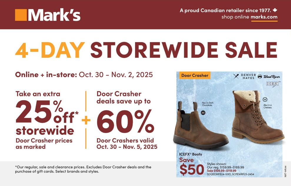 Flyer Mark's 30.10.2025 - 05.11.2025