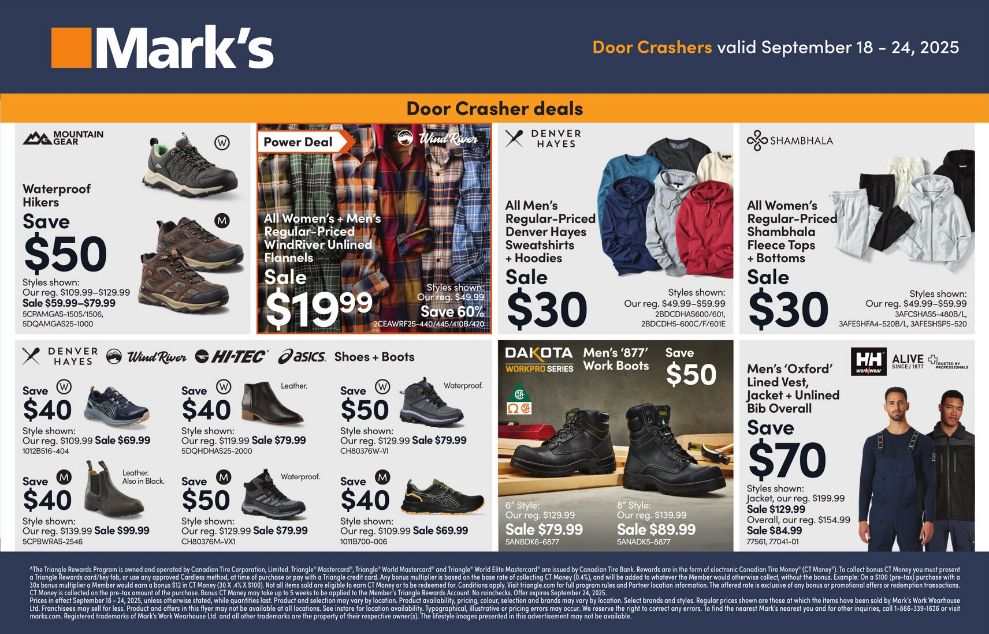 Flyer Mark's 18.09.2025 - 24.09.2025