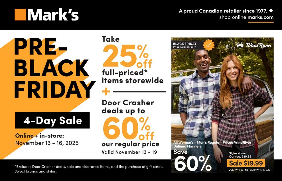 Flyer Mark's 13.11.2025 - 19.11.2025