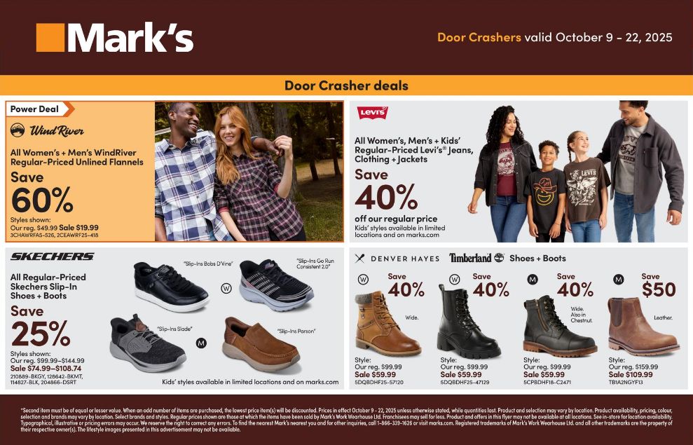 Flyer Mark's 09.10.2025 - 22.10.2025