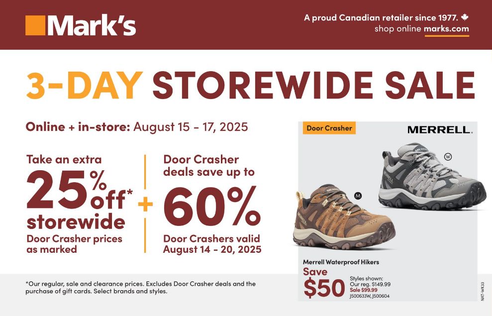 Flyer Mark's 14.08.2025 - 20.08.2025
