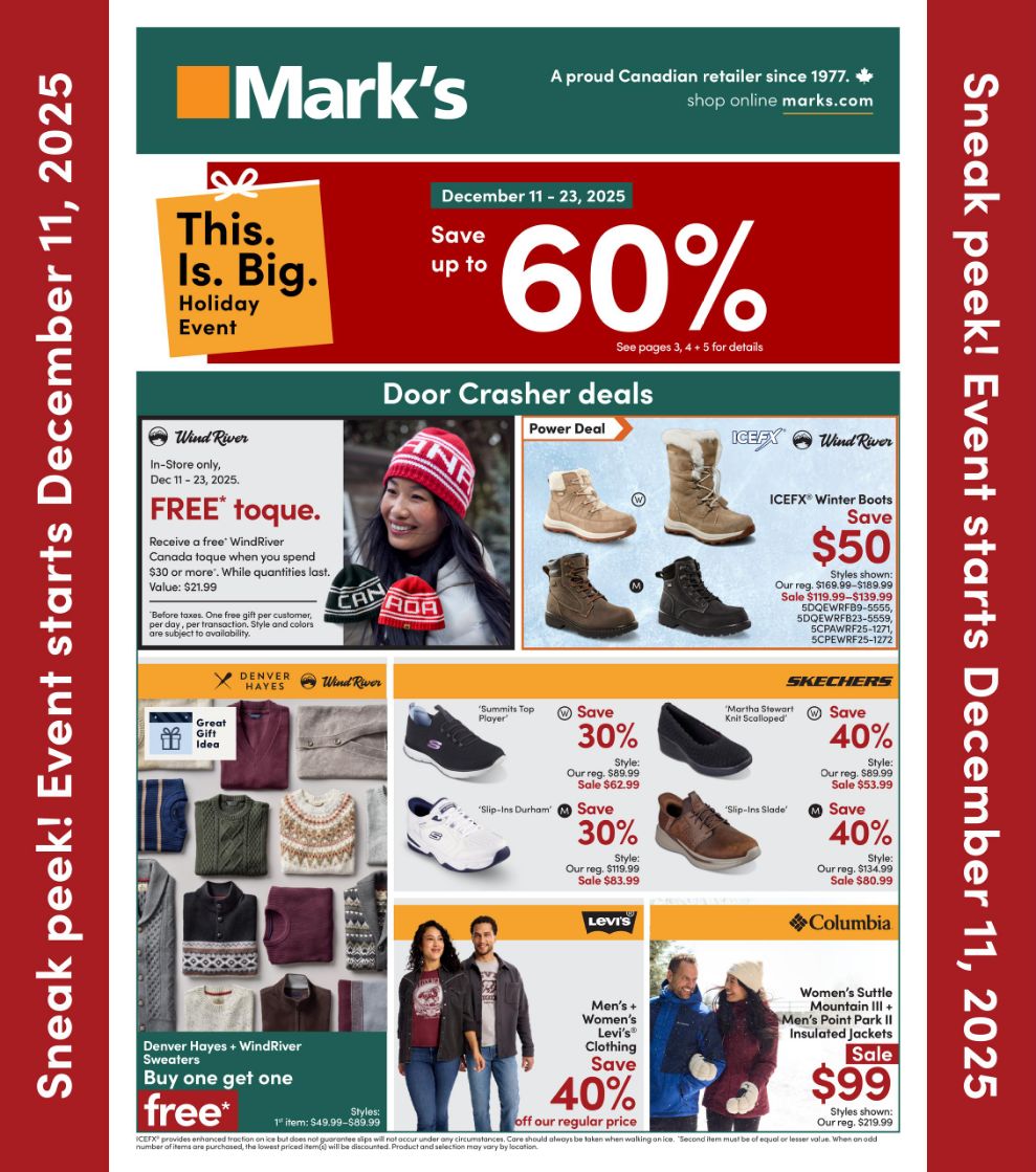 Flyer Mark's 11.12.2025 - 23.12.2025
