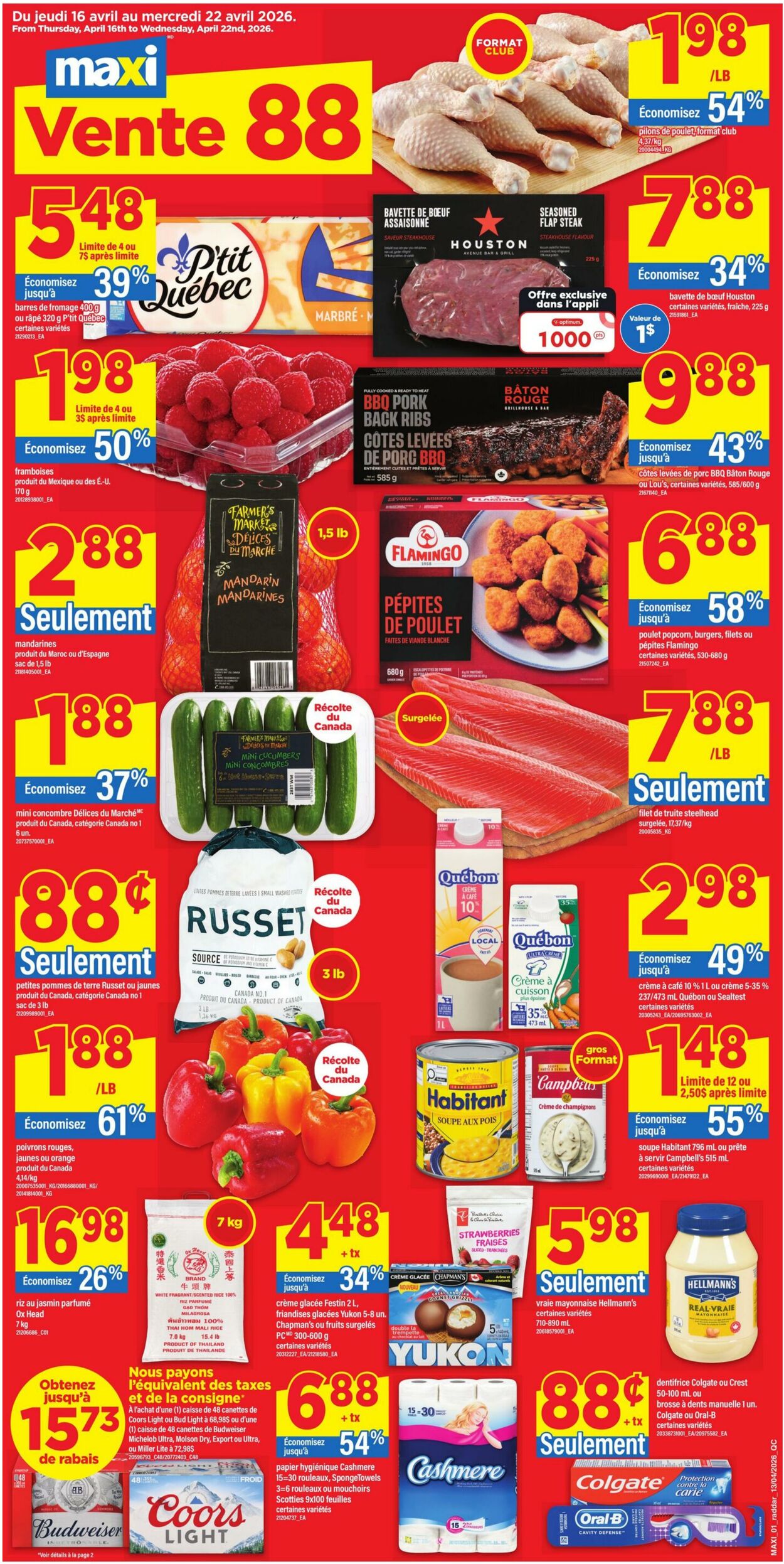 Flyer Maxi 16.04.2026 - 22.04.2026