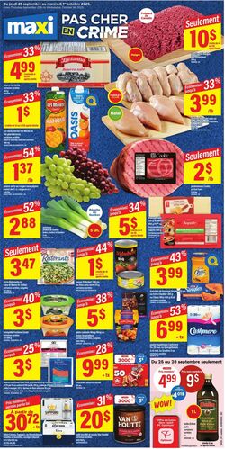 Flyer Maxi 25.09.2025 - 01.10.2025