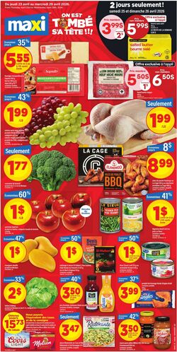 Flyer Maxi 23.04.2026 - 29.04.2026