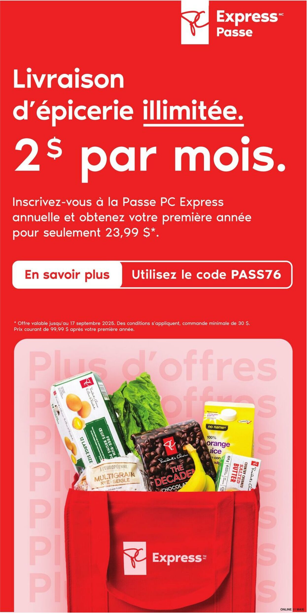 Flyer Maxi 28.08.2025 - 03.09.2025