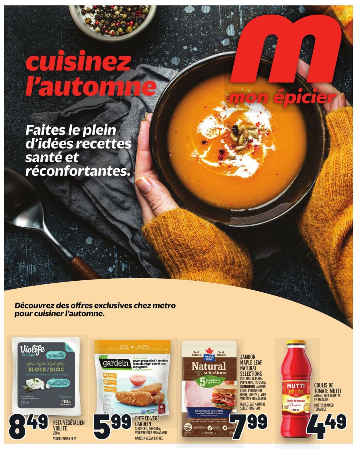 Flyer Metro - Autumn Cookbook - Metro Plus 21 Sep 2023 - 11 Oct 2023