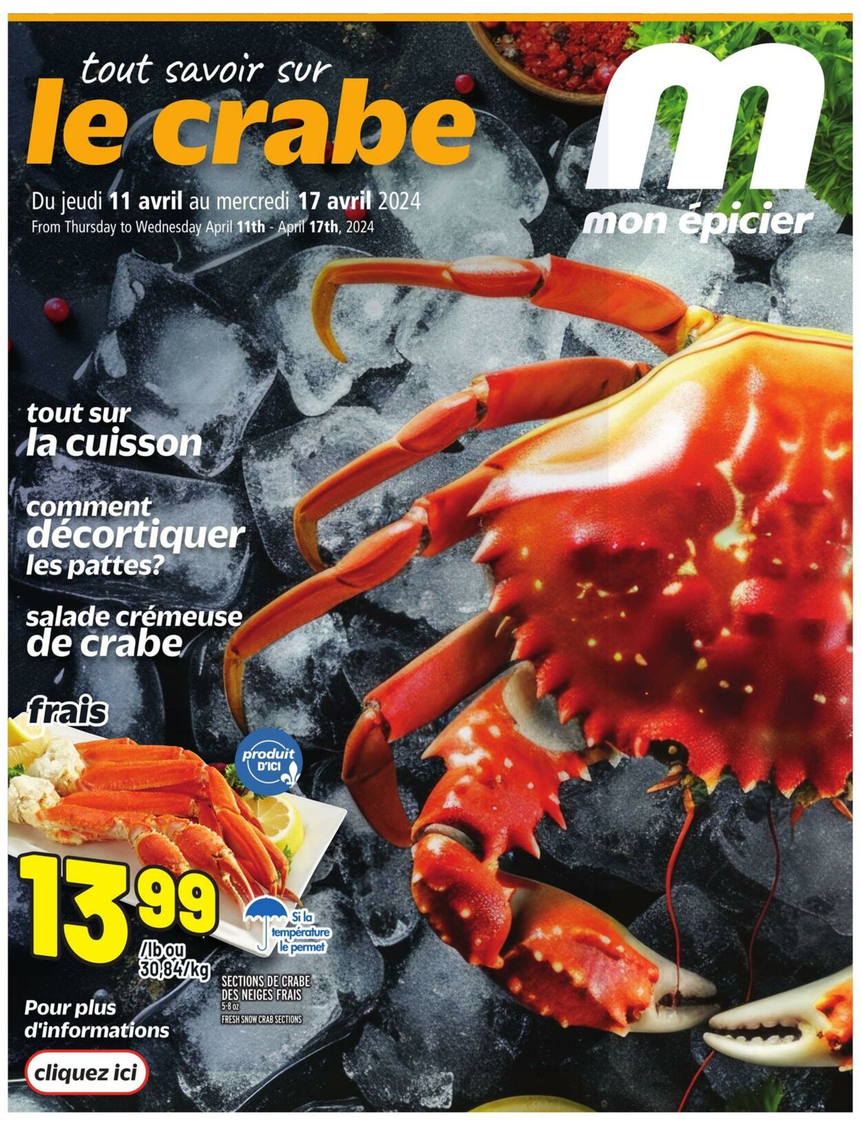 Flyer Metro - Everything You Need to Know About Crab - Metro Plus 11 Apr 2024 - 17 Apr 2024