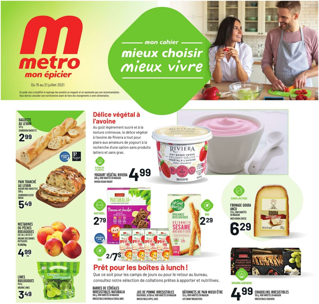 Metro Promotional Flyer - Valid From 15.07 To 21.07 - Page Nb 1 